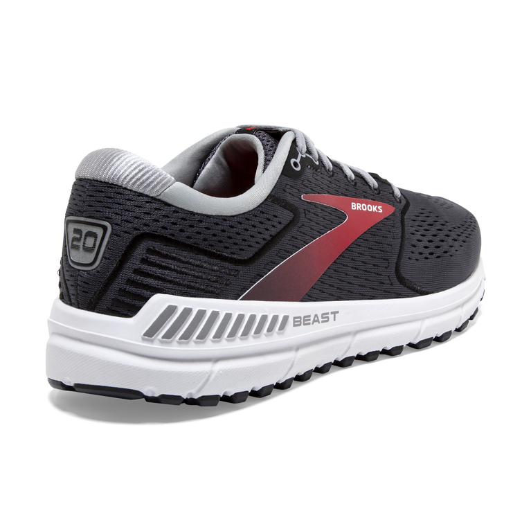 Brooks Beast '20 מושחר פנינה-שחור-אדום