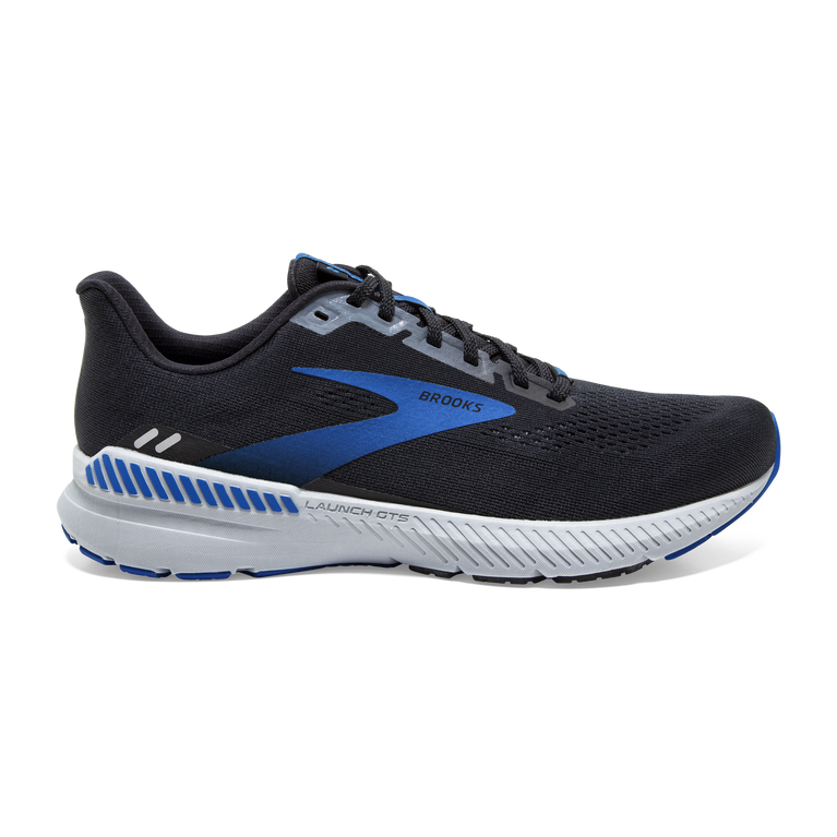 Brooks Launch Gts 8 שחור-אפור-כחול
