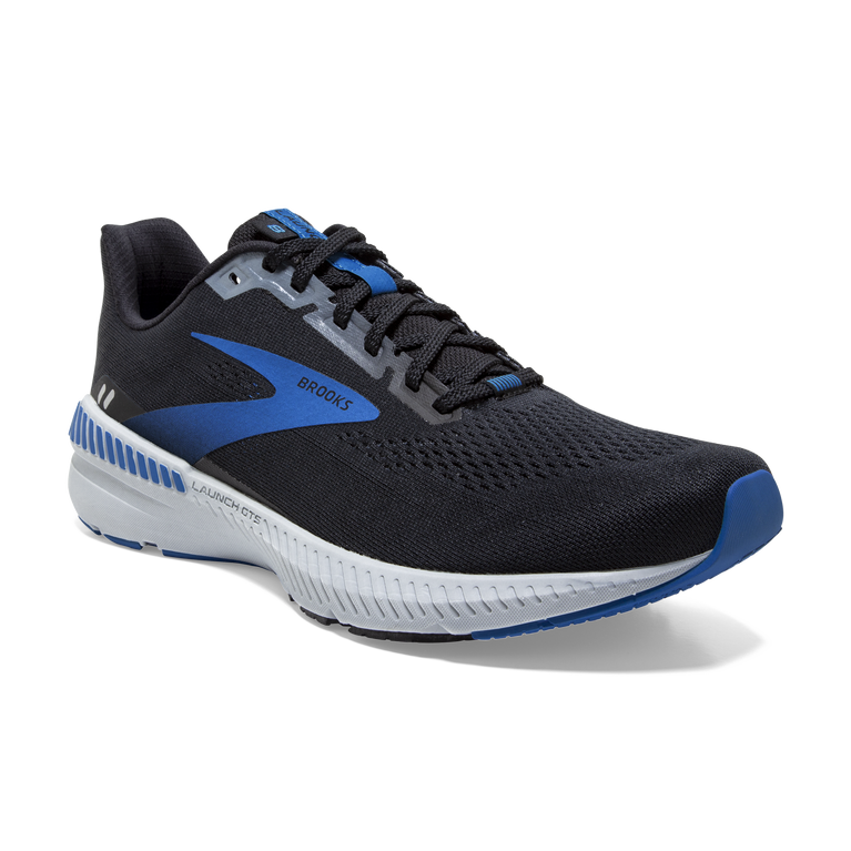 Brooks Launch Gts 8 שחור-אפור-כחול