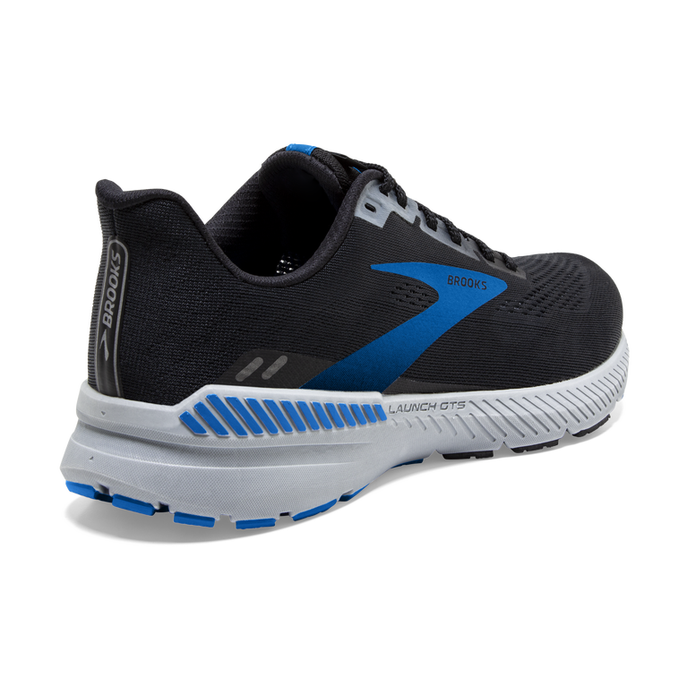Brooks Launch Gts 8 שחור-אפור-כחול