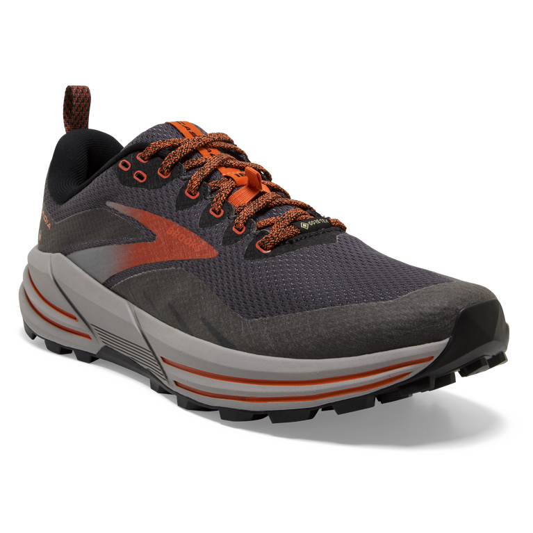 Brooks Cascadia 16 Gtx Black-ebony-cinnabar