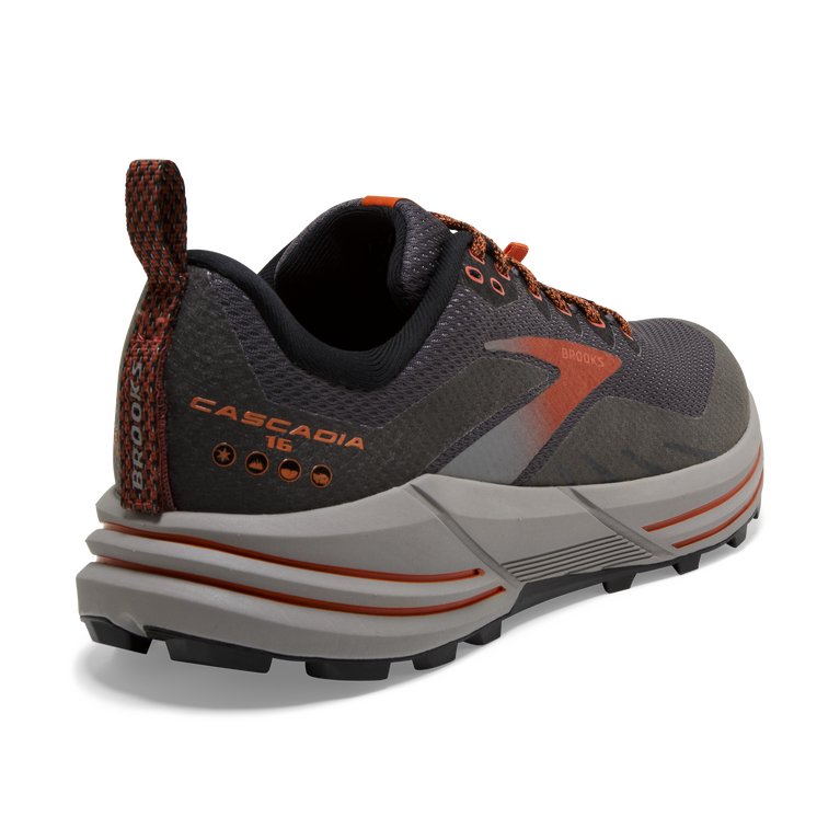Brooks Cascadia 16 Gtx Black-ebony-cinnabar