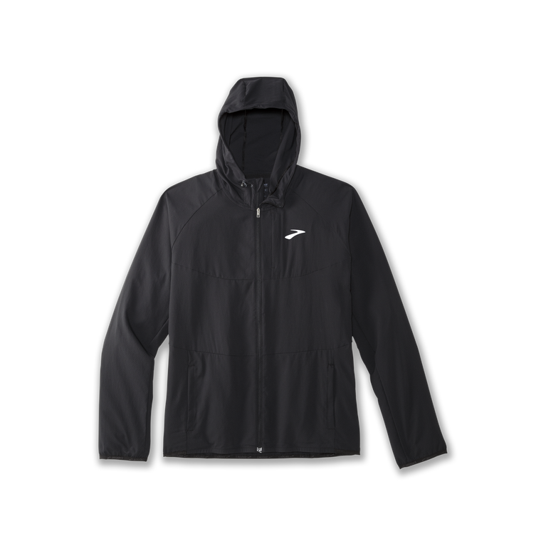 ז'קט חופה Brooks שחור