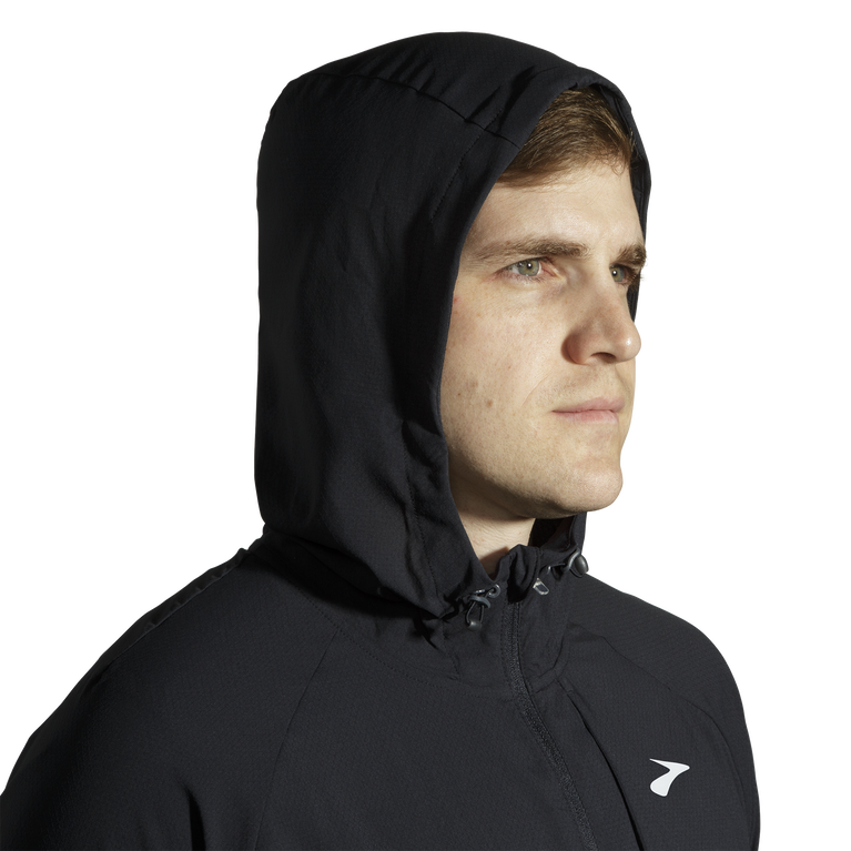 ז'קט חופה Brooks שחור