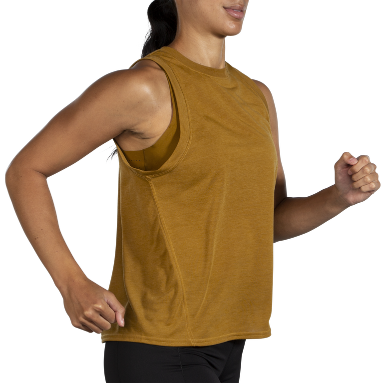 ברוקס מרחק טנק אברש זית שרוף