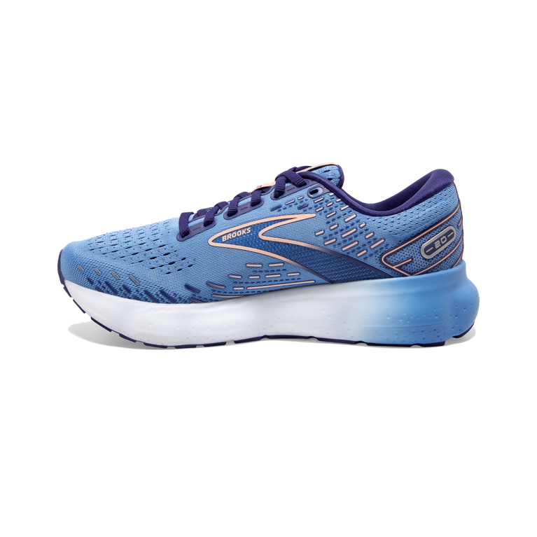 Brooks גליצרין 20 אושר כחול-אפרסק-לבן