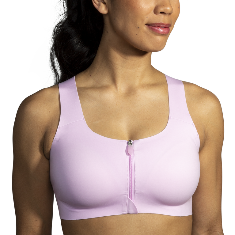 Brooks מעז Zip Run חזיית סחלב אובך