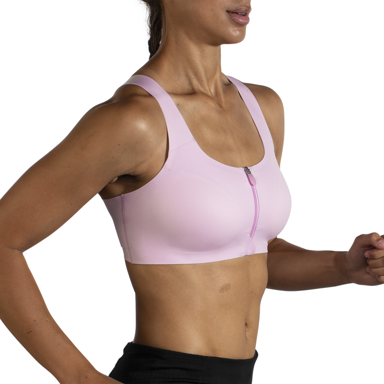 Brooks מעז Zip Run חזיית סחלב אובך