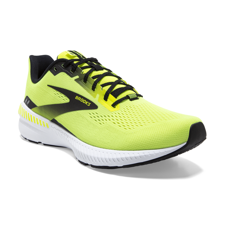 Brooks Launch Gts 8 חיי לילה-שחור-לבן
