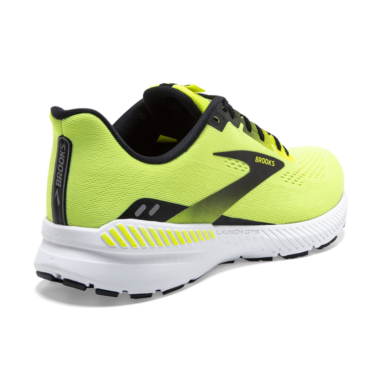 Brooks Launch Gts 8 חיי לילה-שחור-לבן