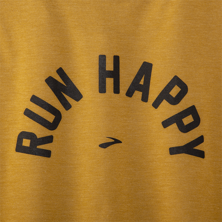 ברוקס מרחק גרפיקה טנק אברש שרוף זיתים בריצה