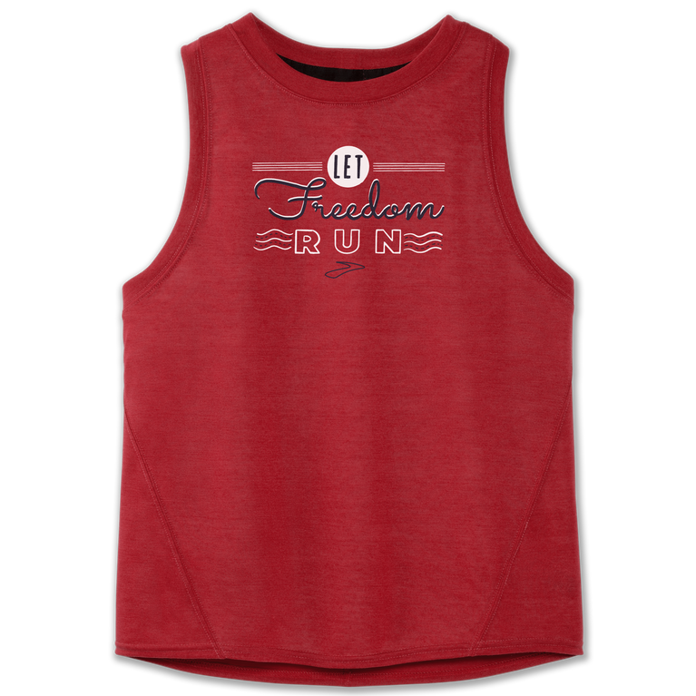 Brooks Distance Graphic Tank Go Usa