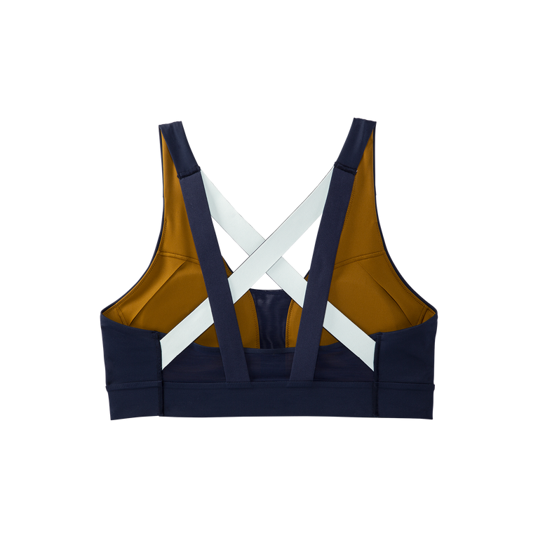 Brooks Drive Plunge Run חזייה נייבי-קרח כחול-שרוף זית