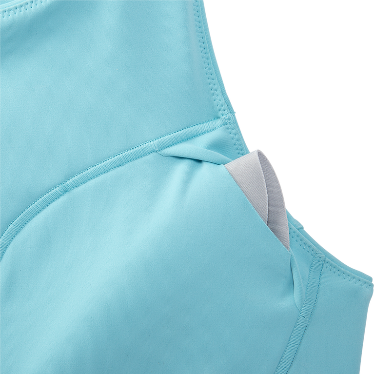 Brooks Drive חזיית ריצת 3 כיסים חיה צהבהב