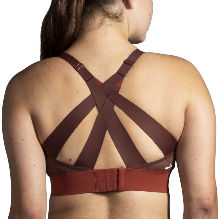 Brooks Drive Interlace Run חזיית צימוק נחושת