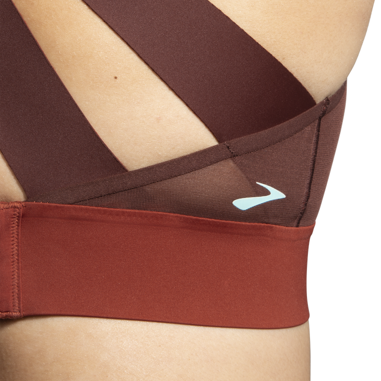 Brooks Drive Interlace Run חזיית צימוק נחושת