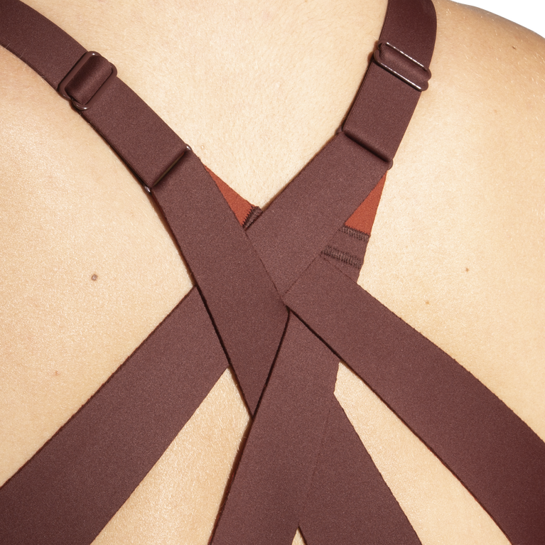 Brooks Drive Interlace Run חזיית צימוק נחושת