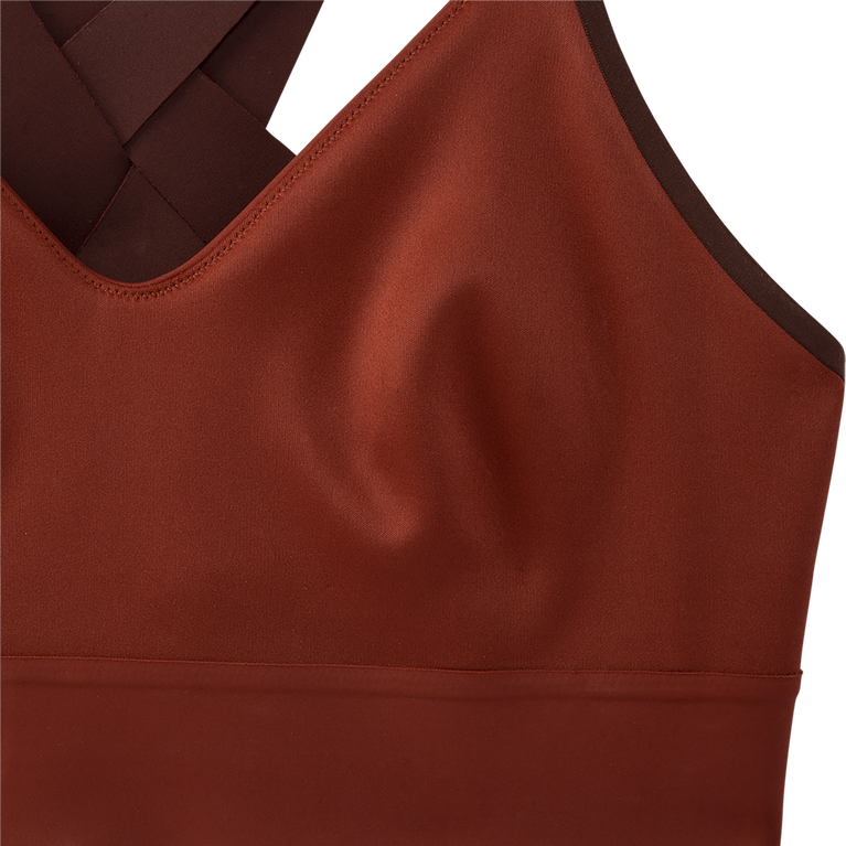 Brooks Drive Interlace Run חזיית צימוק נחושת