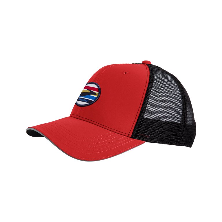 Brooks Discovery כובע נהג משאית פס ג'מברי-נתיב