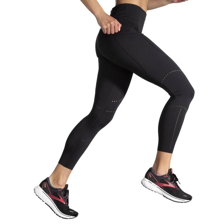 Brooks Method 7/8 נשים צמודות שחור