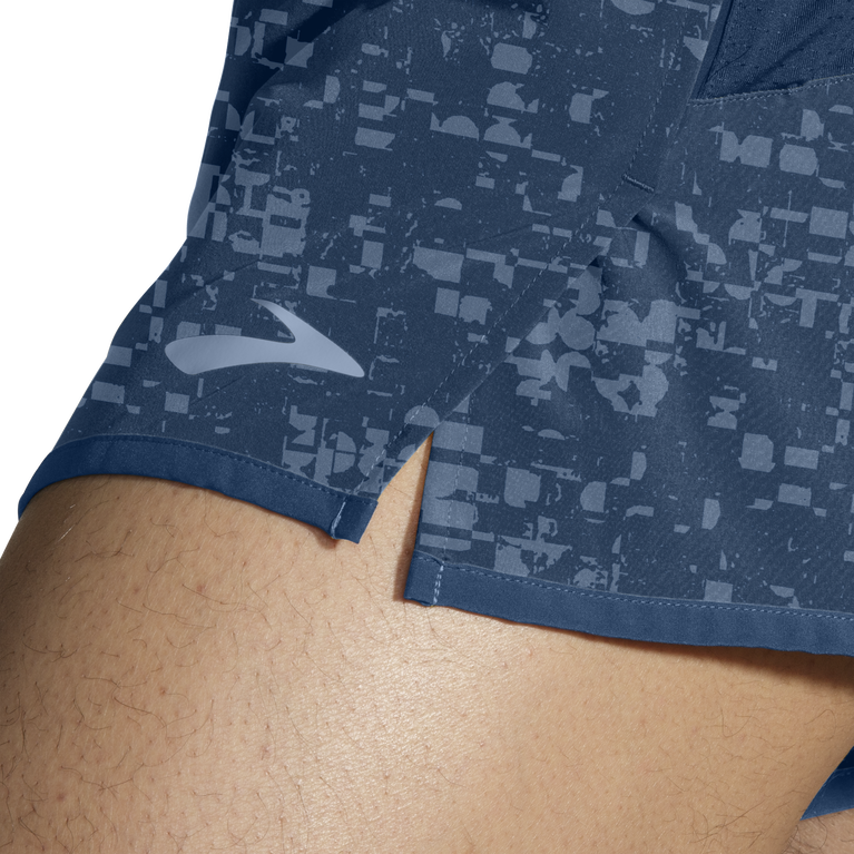 Brooks Sherpa 3 אינץ' הדפס תקלות בין ערביים מפוצלים קצרים