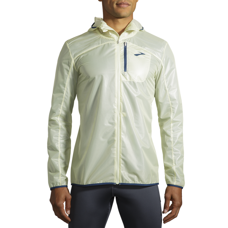 Brooks כל הגובה מעיל דבש-אינדיגו למהר