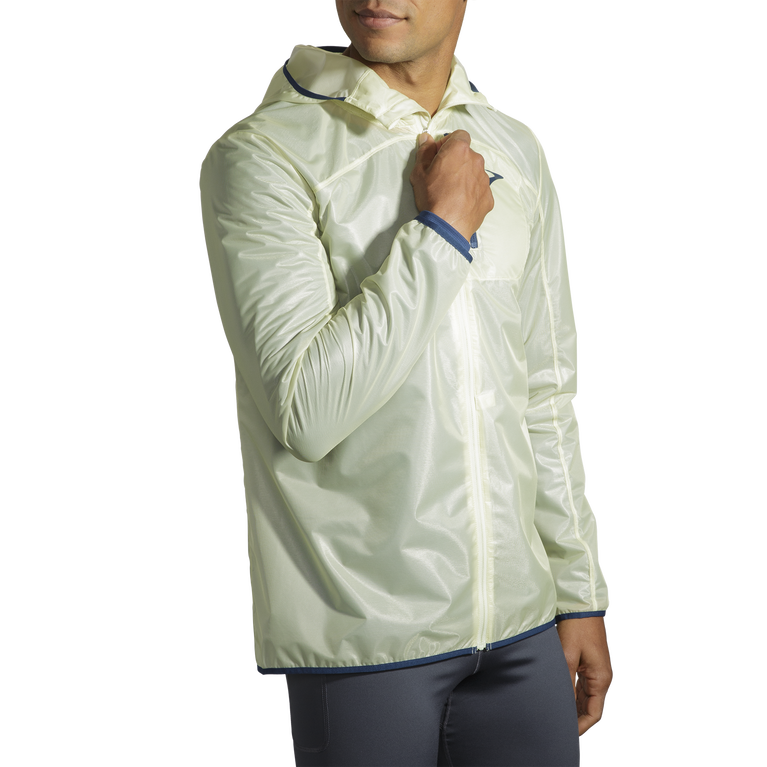 Brooks כל הגובה מעיל דבש-אינדיגו למהר