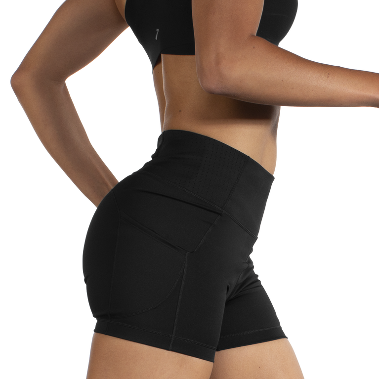 Brooks Method 5 אינץ' קצר צמוד שחור