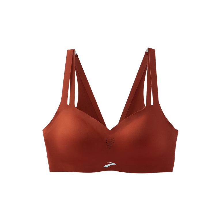 ברוקס מעז חזיית רצועות לרוץ כחול נחושת-קרח