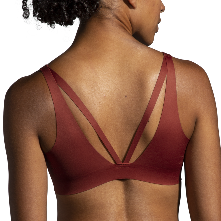 ברוקס מעז חזיית רצועות לרוץ כחול נחושת-קרח