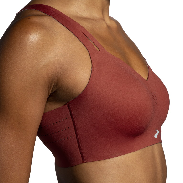 ברוקס מעז חזיית רצועות לרוץ כחול נחושת-קרח