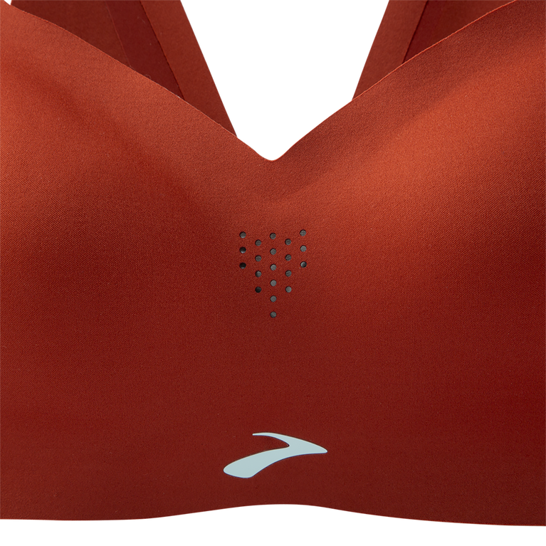 ברוקס מעז חזיית רצועות לרוץ כחול נחושת-קרח