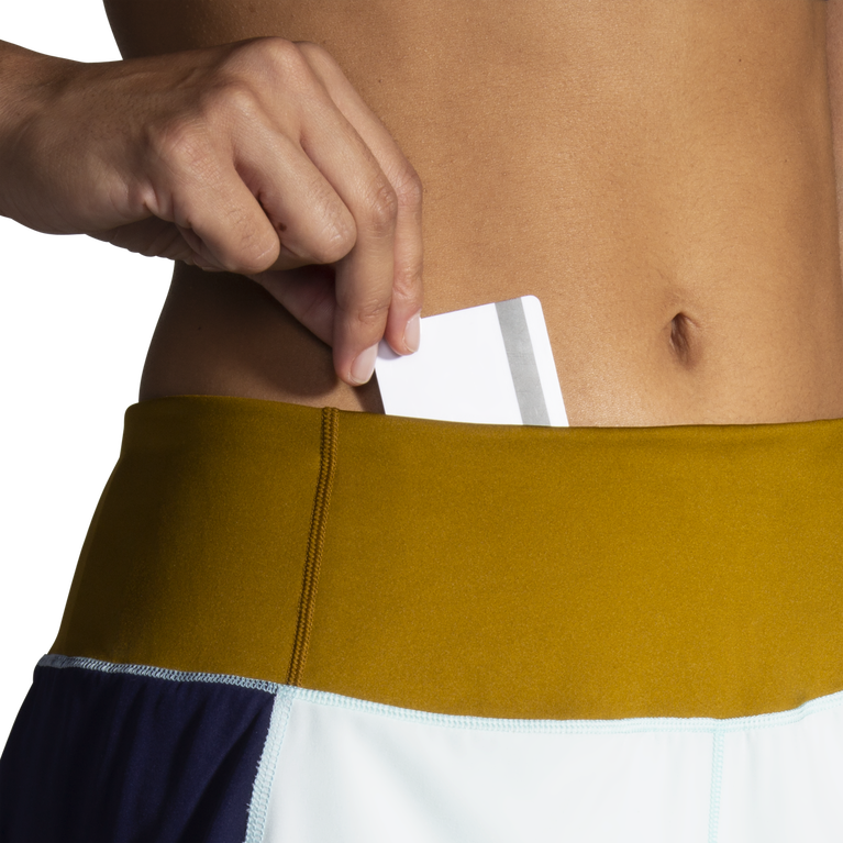 Brooks Chaser 5 אינץ' קצר קרח כחול מולטי