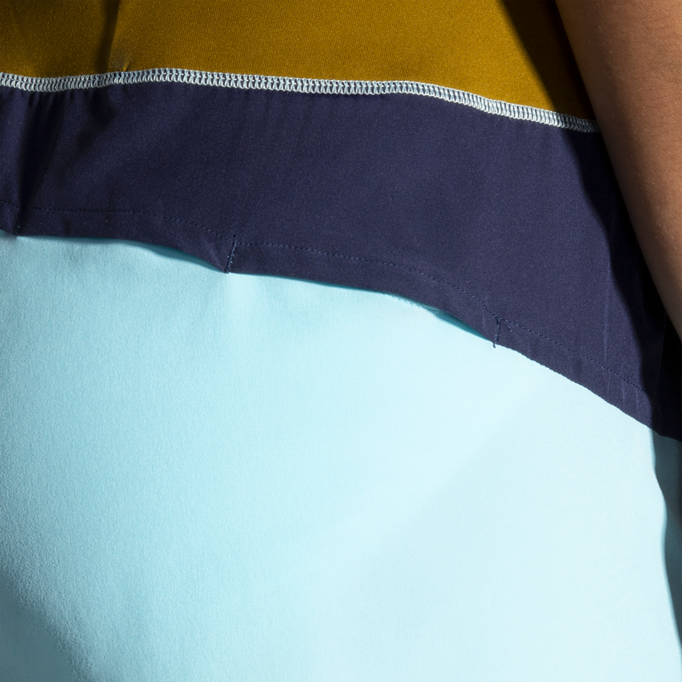 Brooks Chaser 5 אינץ' קצר קרח כחול מולטי