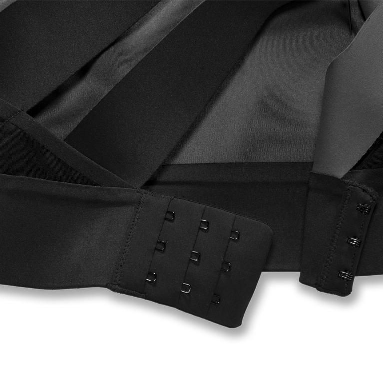 Brooks Drive Interlace Run חזייה שחורה