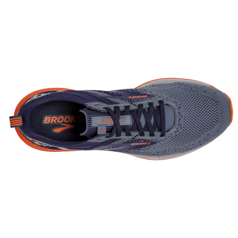 Brooks Ricochet 3 נייבי-אפור-סקרלט