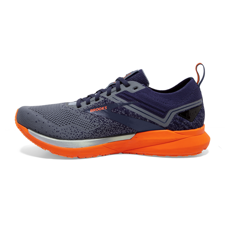 Brooks Ricochet 3 נייבי-אפור-סקרלט